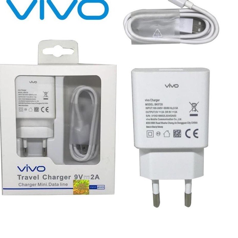 TRAVEL CHARGER / CAS HP VIVO ORIGINAL X9 PLUS