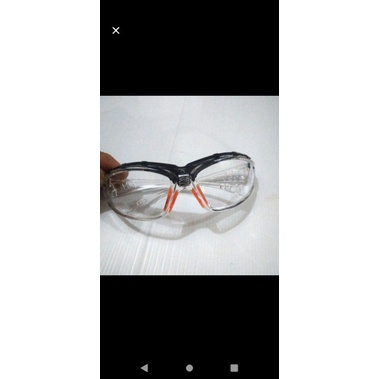 kacamata safety sporty anti debu anti gores mata katarak