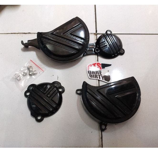 Cover Mesin Samping KLX DTracker 150