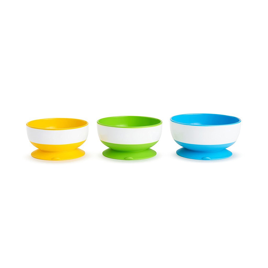 munchkin Stay Put 3 suction bowls