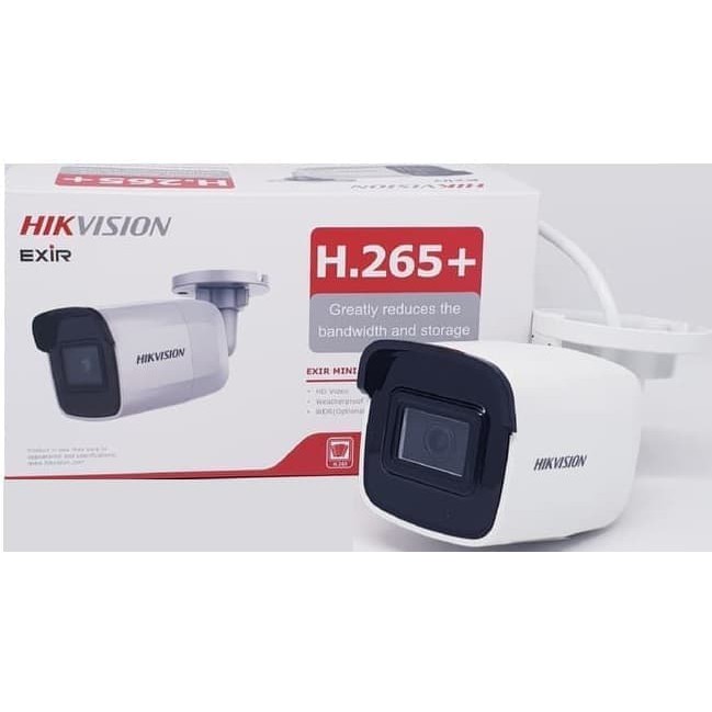 NEW IP HIKVISION 1080P DS-2CD2021G1-I / H.265+ EXIR - LENSA 4.0mm