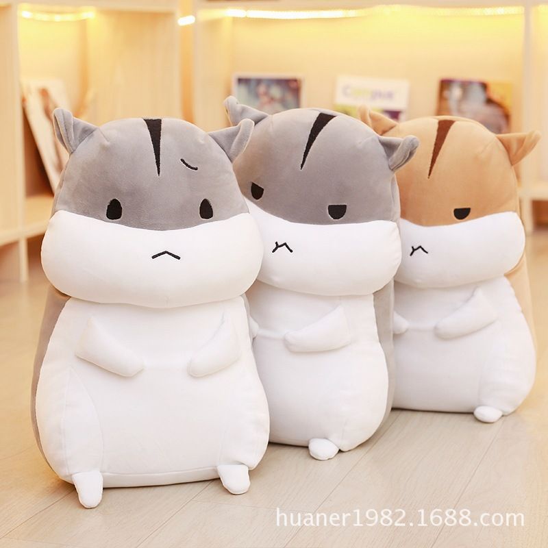 Boneka Animal Hamster coklat / Maianan anak lucu dan lembut/murah 35 cm