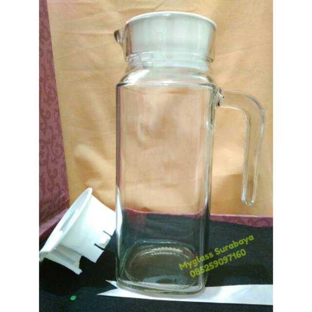 Water jug pitcher elegan 1L Hotel Resto Cafe rumah kantor Souvenir Hamper