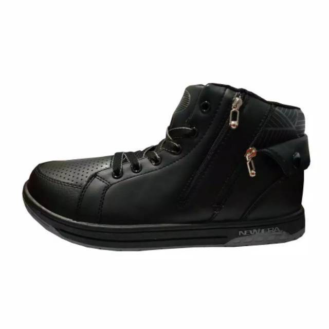 Sepatu new era tuscany hitam hitam