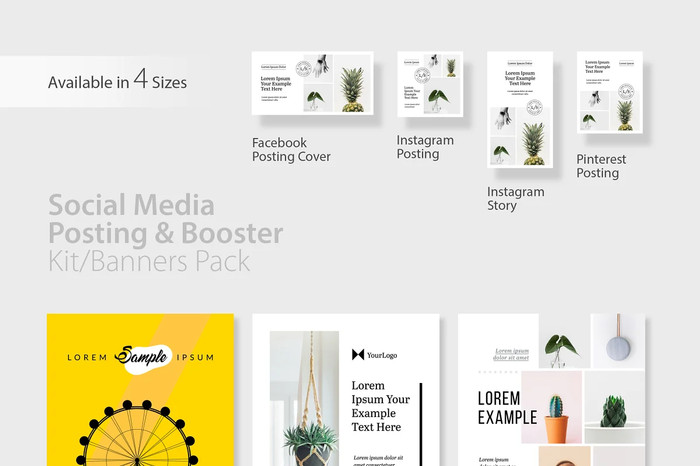 Social Media Posting Booster Kit