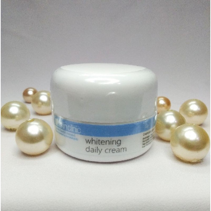 Skin Clinic Whitening Daily Cream / Sunscreen Cream 10 gr