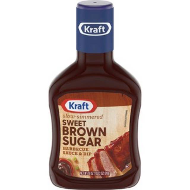 

Kraft sweet brown sugar sauce bbq 510gr