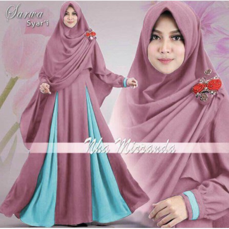 quinnyshop-COD-baju syari terbaru-syari wanita terbaru 2020-baju syar i-baju sar i-gamis sar i