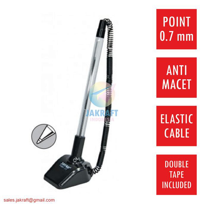 

Pulpen Bolpen Meja Berdiri Joyko Pen Stand PSBP-177 Kualitas Lancar TERLENGKAP
