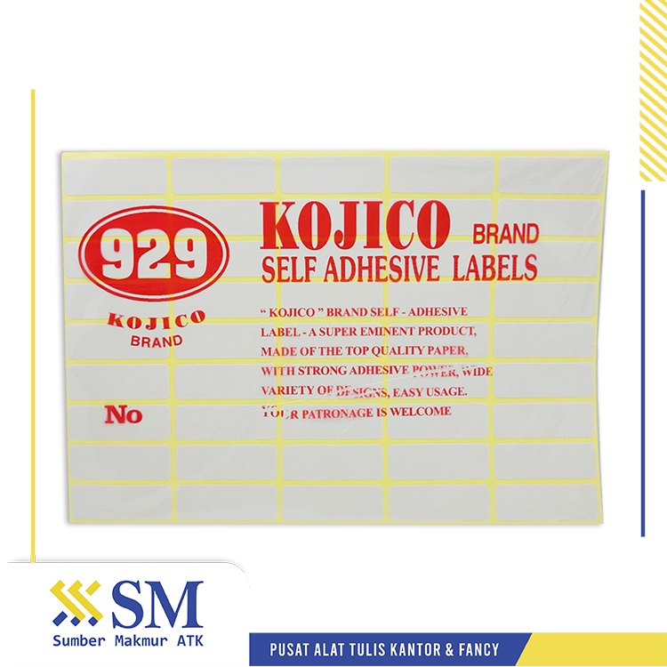 

LABEL HARGA 109 MEREK CAMPUR POLOS