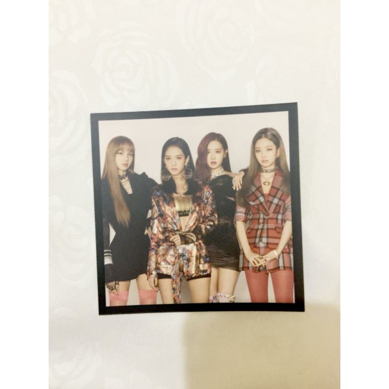 BLACKPINK 1ST ALBUM PHOTOCARD (RARE)