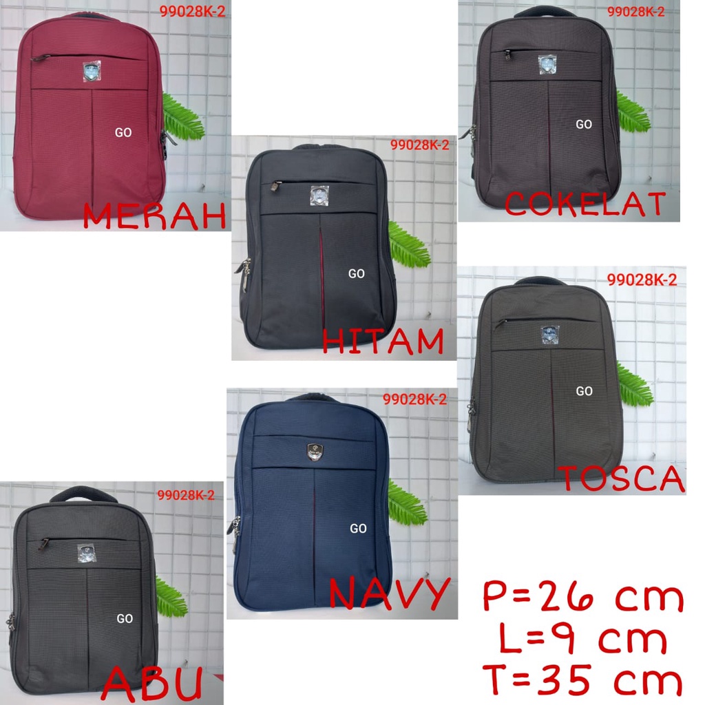 gos PALO ALTO Backpack Super Tas Sekolah Tas Kuliah Tas Ransel Laptop dengan Raincover