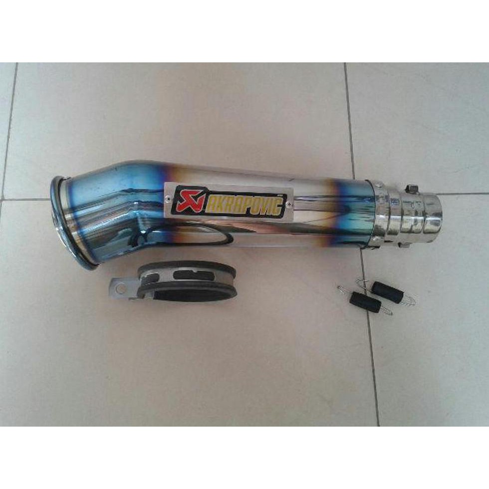 Knalpot AKRAPOVIC Megaphone For Suzuki GSX