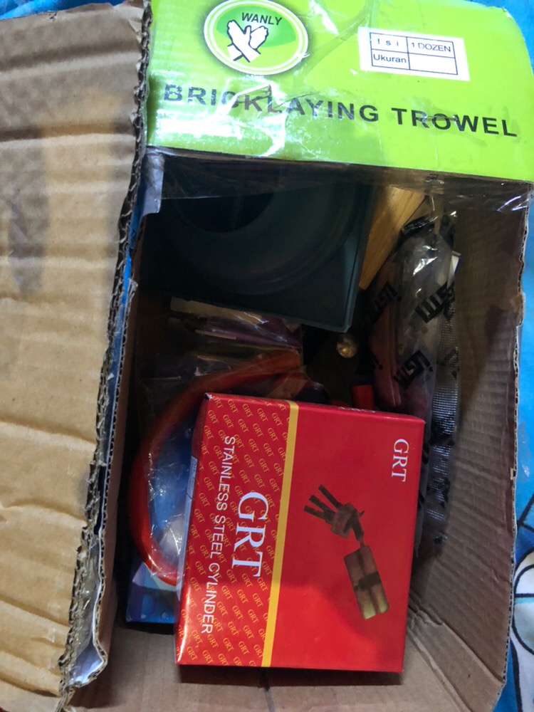 Cylinder L Silinder L Anak Lubang Kunci Pintu Besar Jantung Kuningan