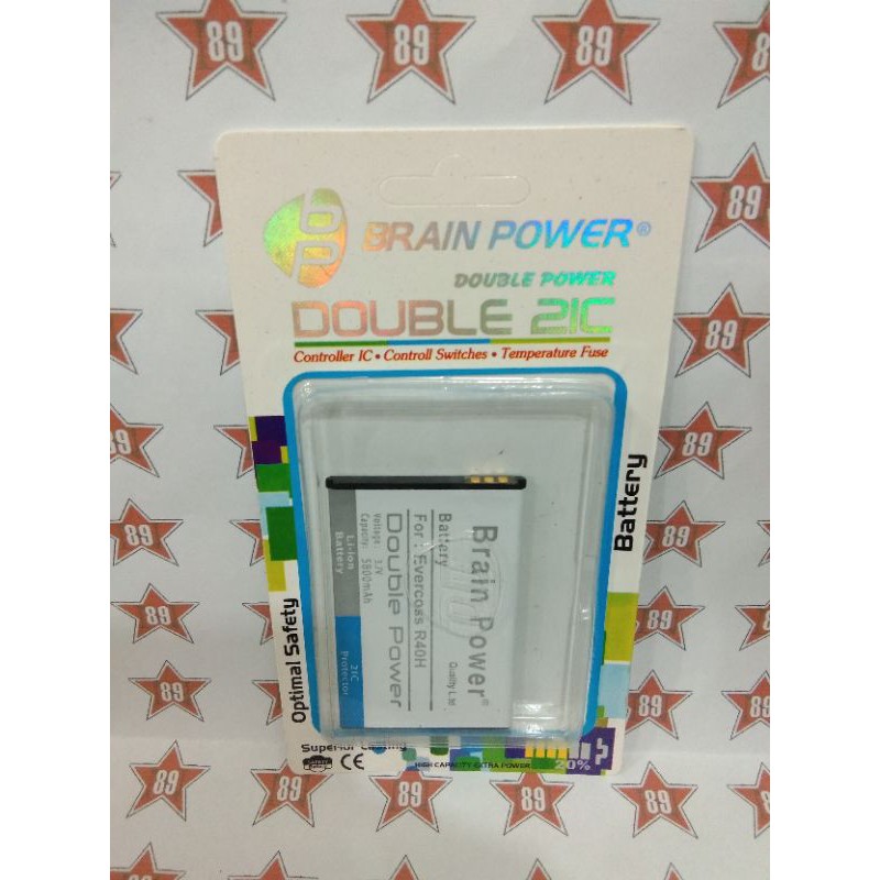 Battery batre Evercross R40H Brain power