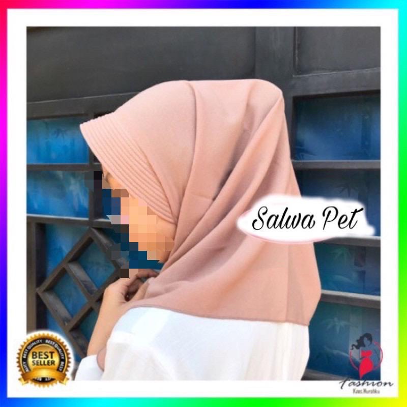 Jilbab salwa instan pet / kerudung khimar diamond