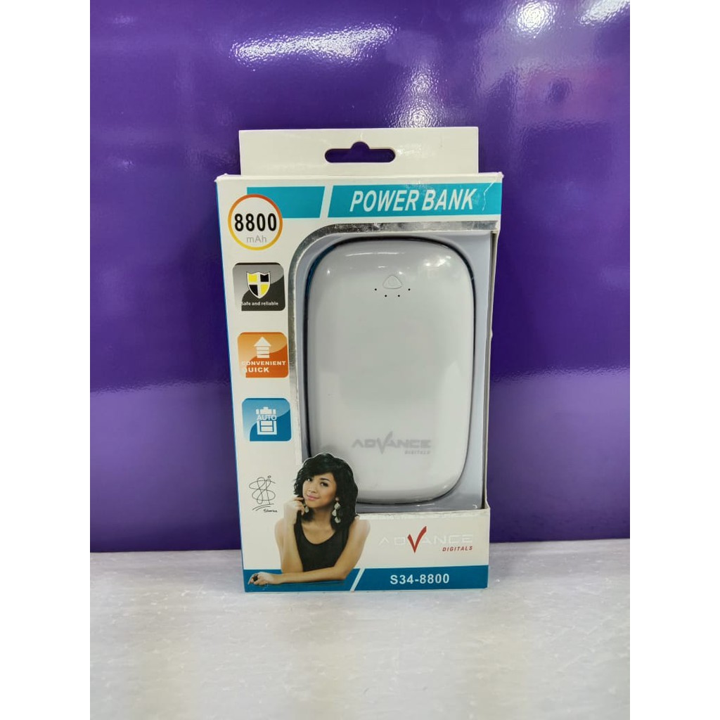 POWERBANK ADVANCE S-34 8800MAH