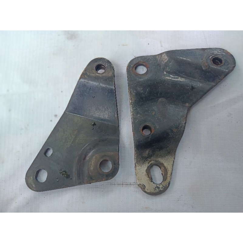 Braket Dudukan Pangkon Footstep Dan Knalpot Honda Supra X 100 Lama Original