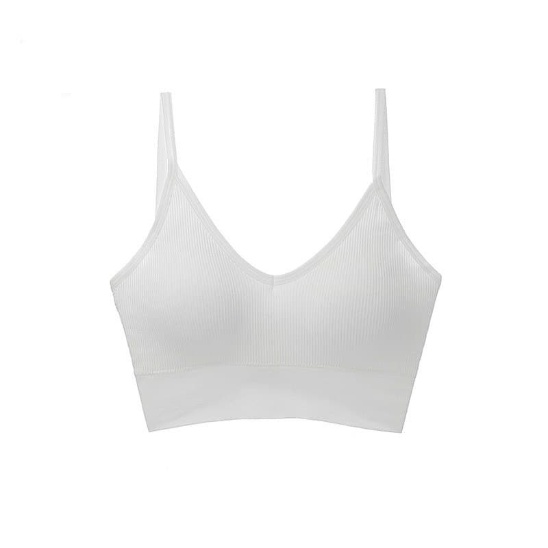 LF|| Bra Wanita Model One-Piece Bra Push Up dengan Bahan Tipis dan Bergaya Korea bra15 sport bra