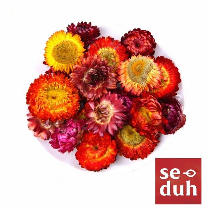 

[COD] Colorful Chrysantemum tea / Straw Flower Tea 50 gram [COD]