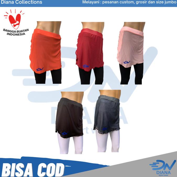 Rok senam wanita | rok olahraga wanita | rok zumba aerobik