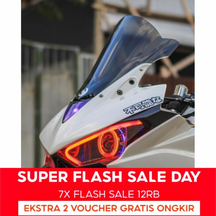 Windshield R25 jenong zero gravity Visor r25 zero gravity - HITAM PEKAT Dm