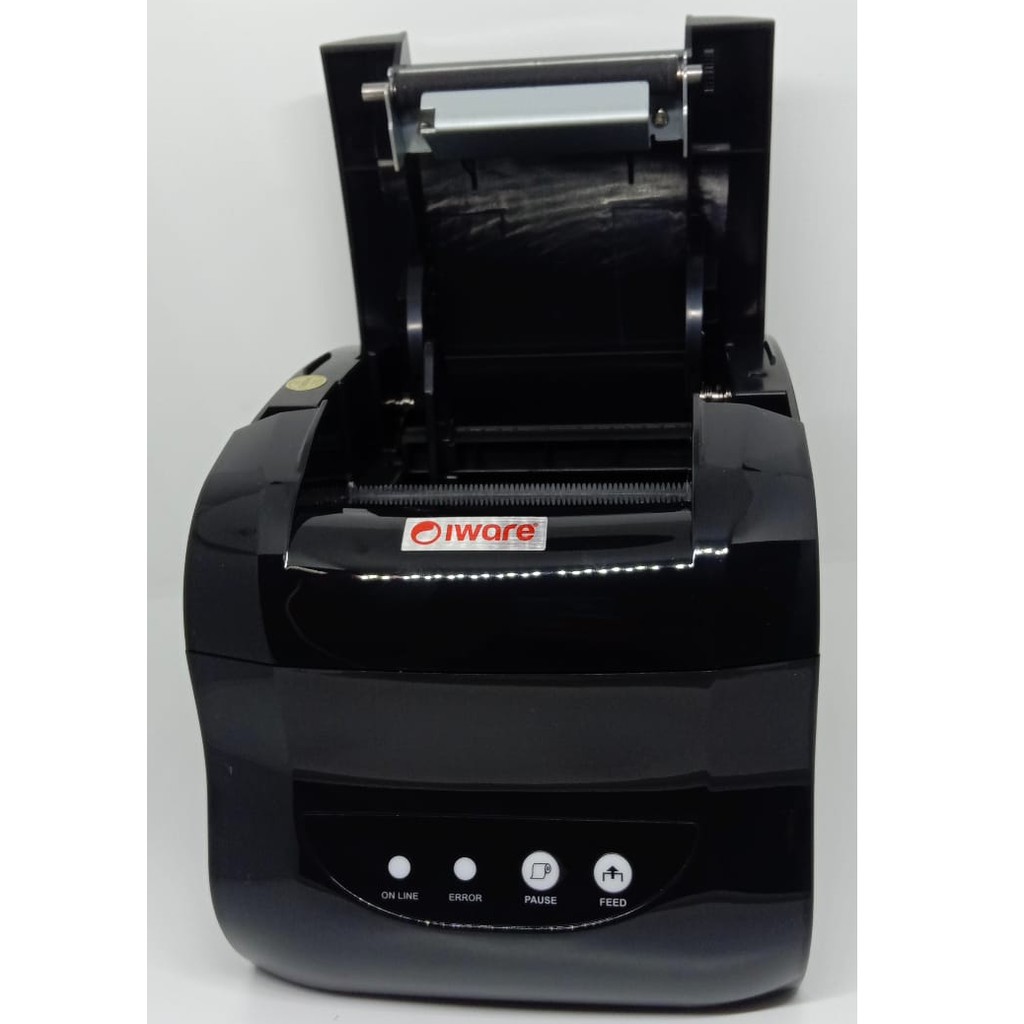 PRINTER THERMAL LABEL 80MM LABEL IW-385B USB LAN STIKER STICKER 80X100 RESI TEMPEL ALAMAT SHOPEE