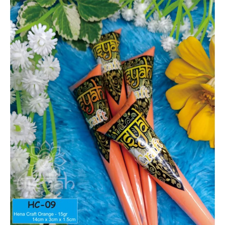 

Henna Craft Orange/Oren 1pcs HENA UTK BENDA