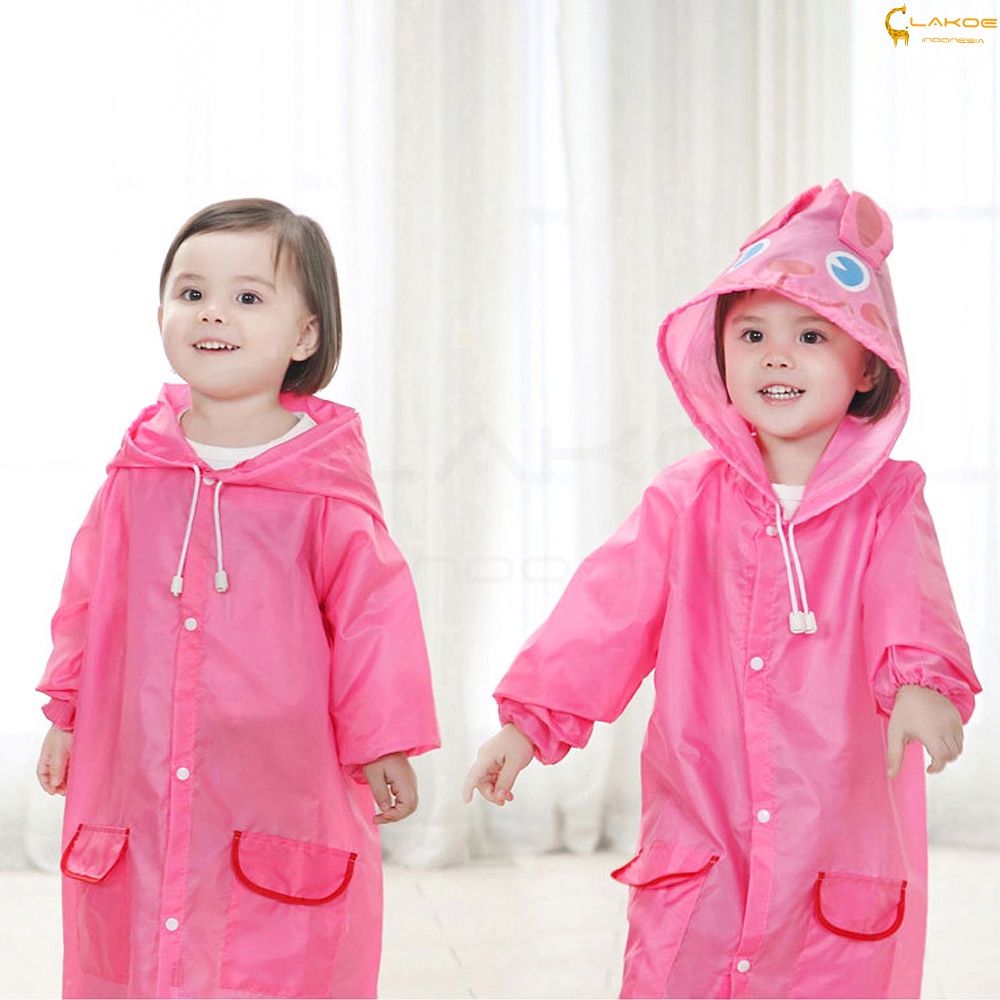 LAKOE Jas Hujan anak Mantel Hujan Anak raincoat anak