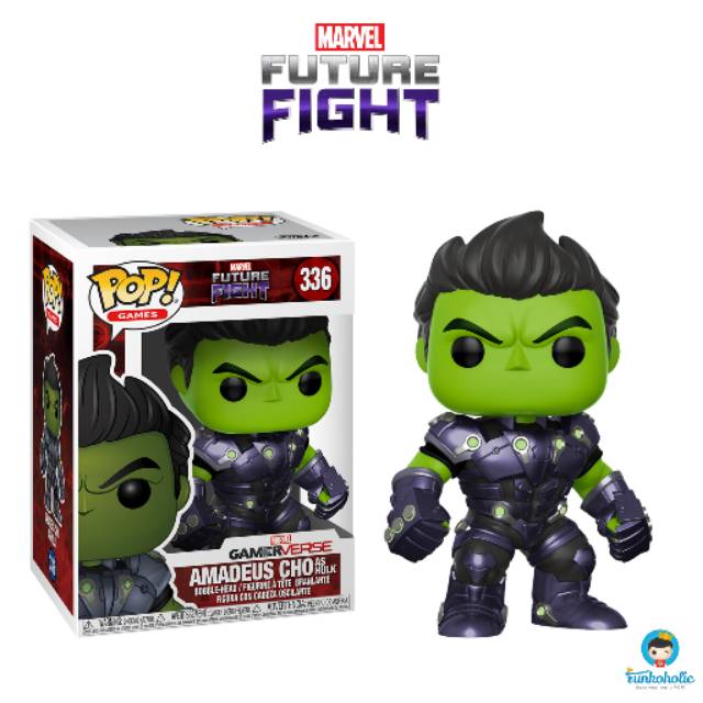 New Games Marvel Future Fight Vinyl Figure Funko POP AMADEUS CHO as Hulk