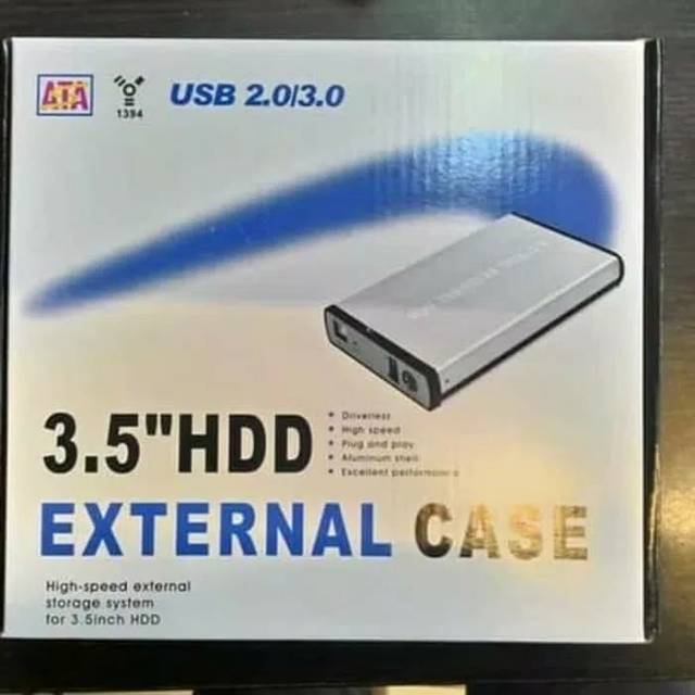 Case HDD 3.5inch PC USB Metal Eksternal