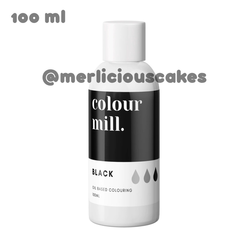 

Colour Mill Black 100 ml Oil Based Colouring