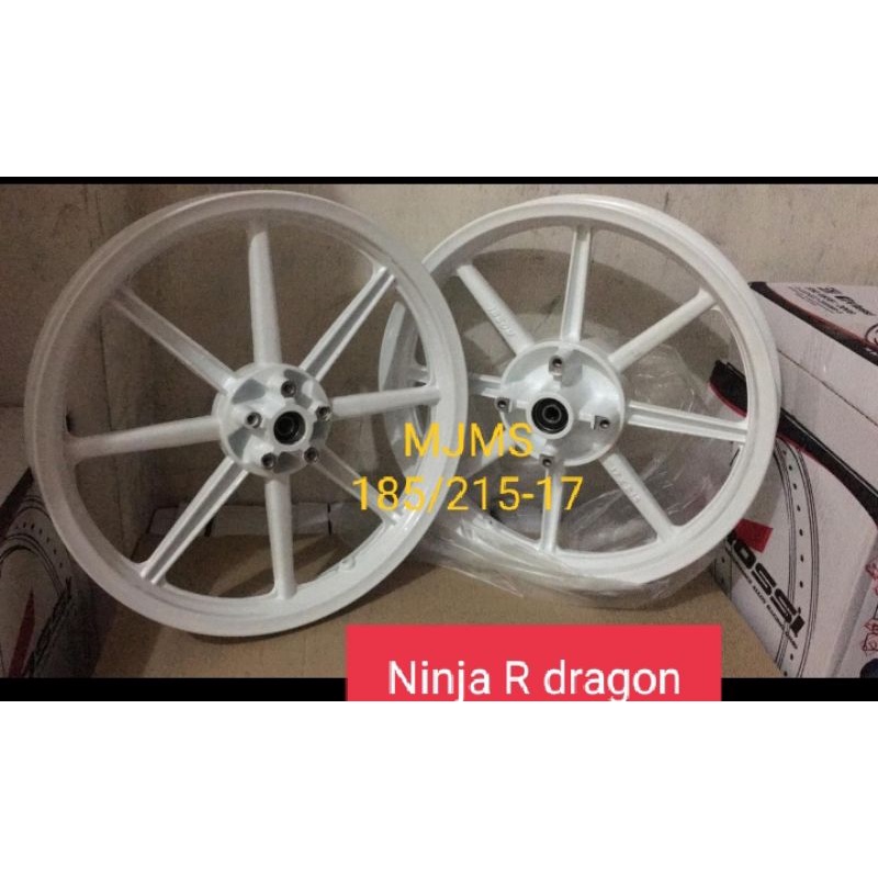 Velg Rossi Dragon Ninja R ring 17 Ukuran 185 215 x 17 Velg racing Ninja R palang 8