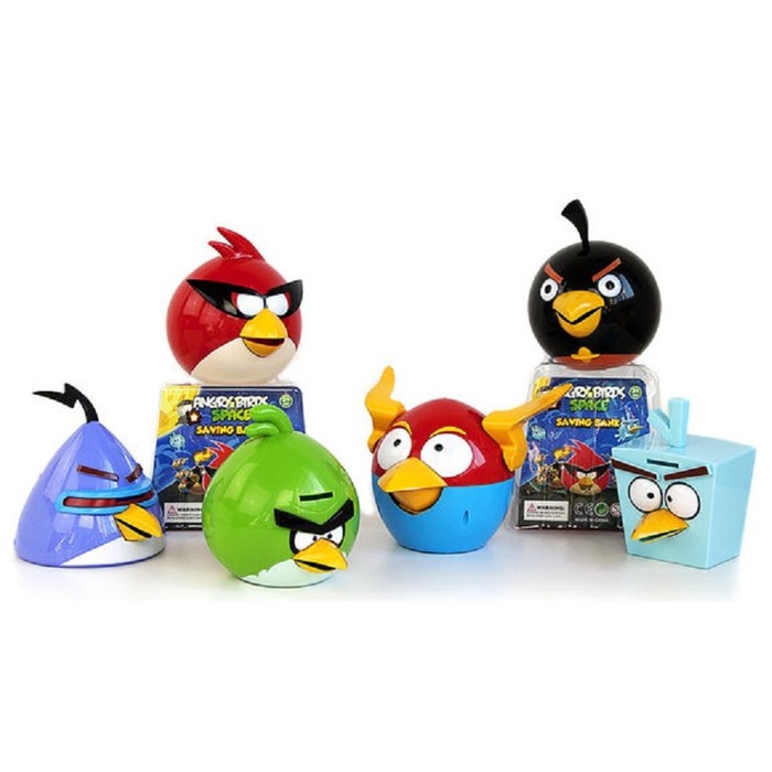 Mainan Celengan Angry Bird Toys Mainan Anak Coin Bank Besar