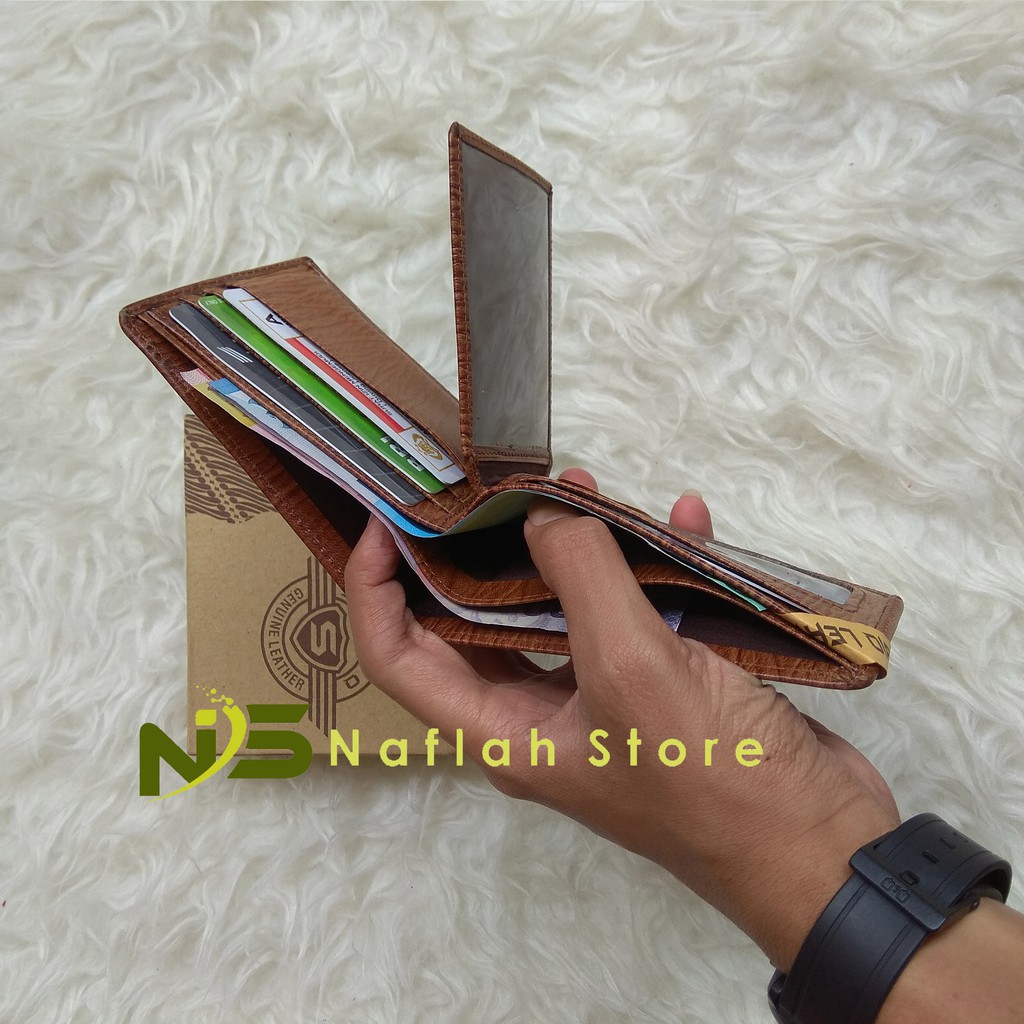 Dompet kulit pria wanita ASLI FULL GRAIN kulit sapi ORI vintage ISHIYA O5G3 Dompetkulit MASA KINI MU