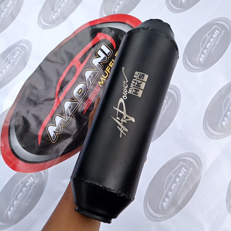 RESONATOR KNALPOT MOBIL KAPSUL GALVANIS PEREDAM SUARA MOBIL