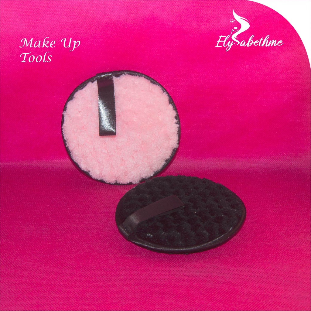 ✿ELYSABETHME✿ spons PUFF pembersih wajah sponge angkat makeup kosmetik masker