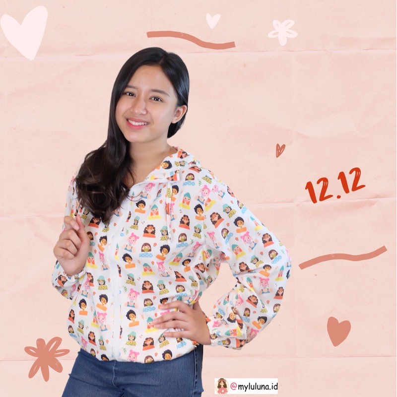 Luluna Printed Jacket