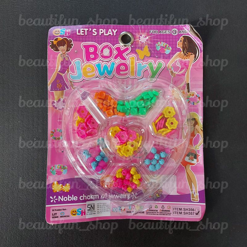 Box jewelry anak perempuan | asesoris anak perempuan | aksesoris anak perempuan | membuat kalung gel