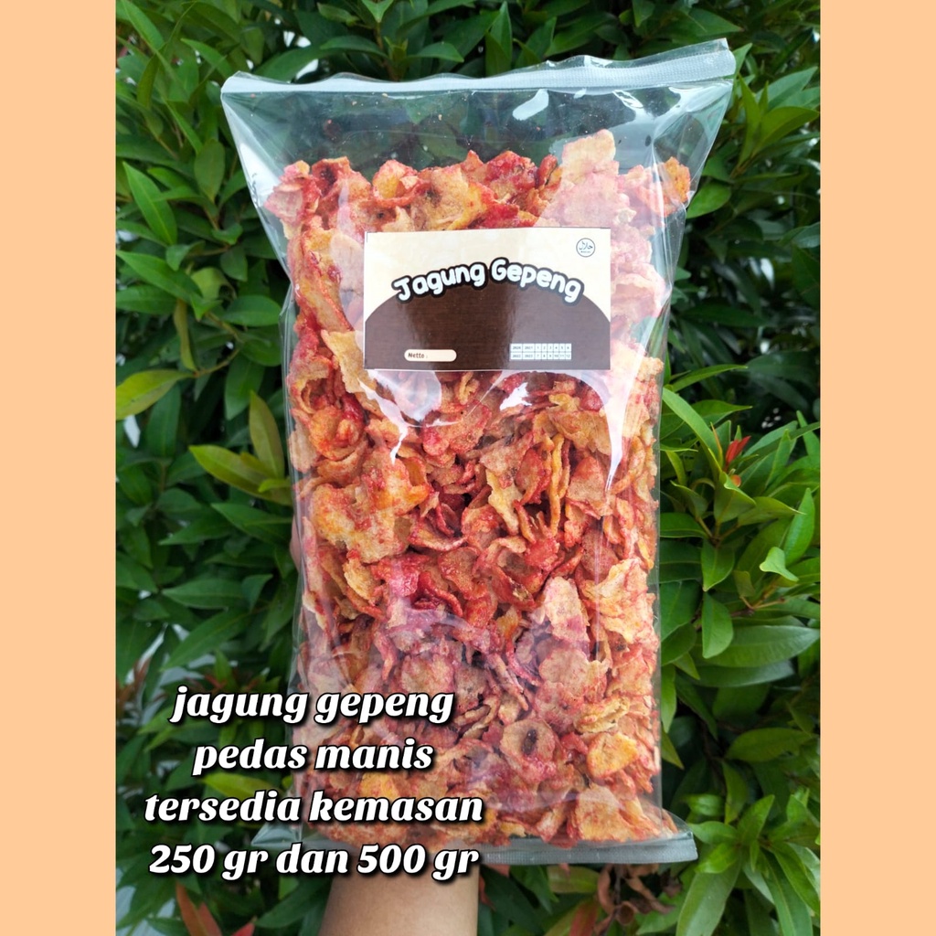 

250 GRAM JAGUNG GEPENG PEDAS MANIS