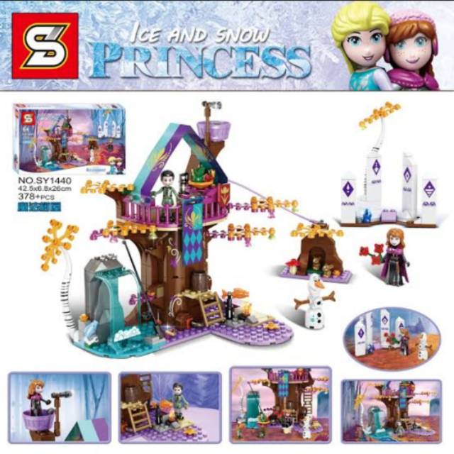 Lego Block Rumah Pohon Frozen Anna