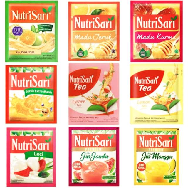 

Grosir nutrisari | nutrisari renceng | isi 10 pcs harga grosir 10.500 nutrisari murah original, bisa campur ya