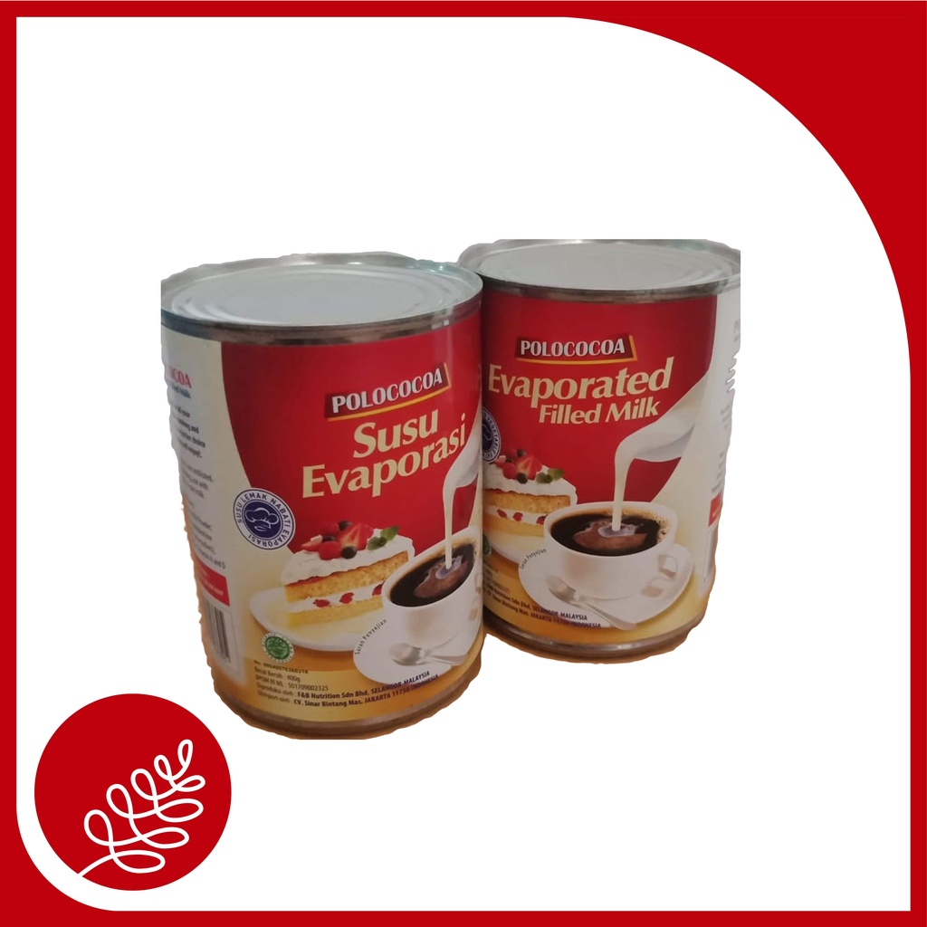 SUSU EVAPORASI POLOCOCOA/SUSU/CAIR/EVAPORASI/MAKANAN/MINUMAN
