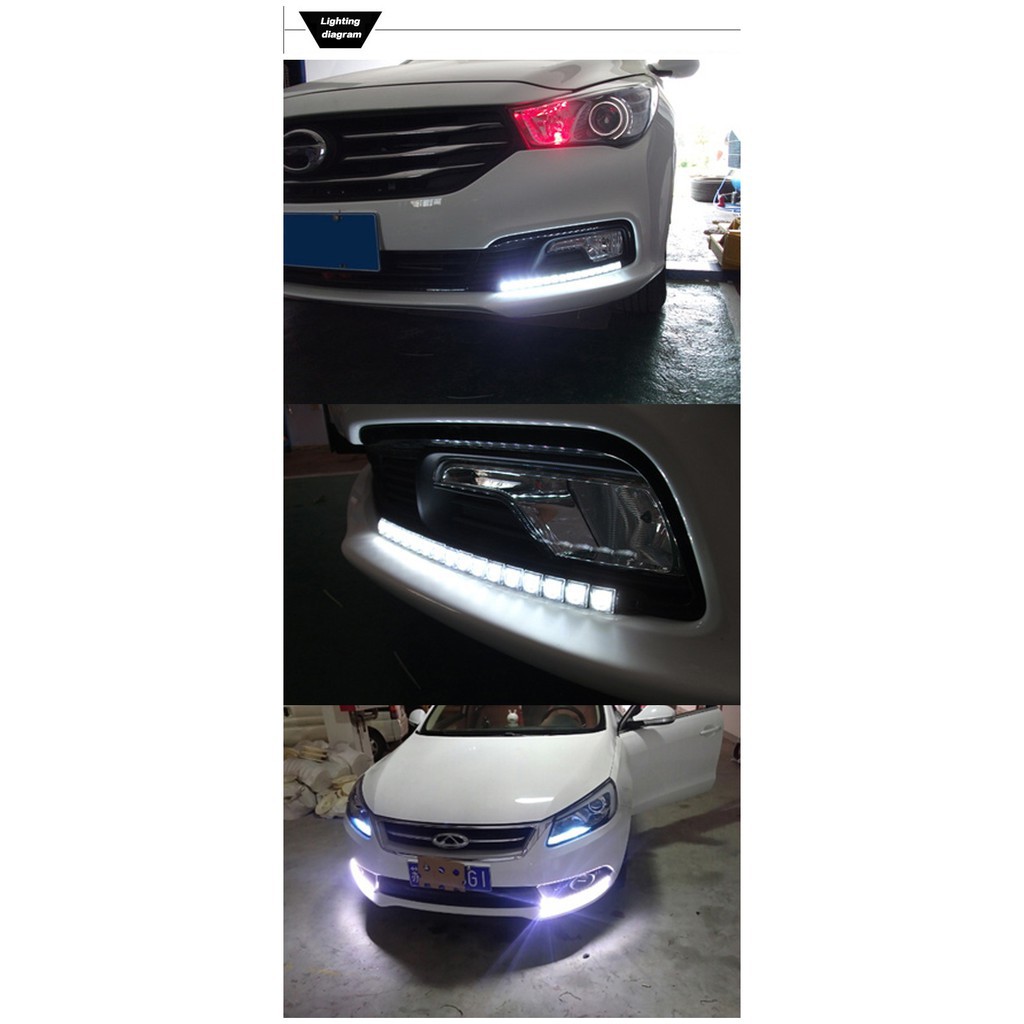 Lampu Strip Led Drl Untuk Mobil / Motor