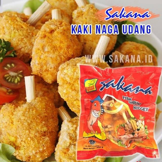 Kaki Naga Udang Sakana