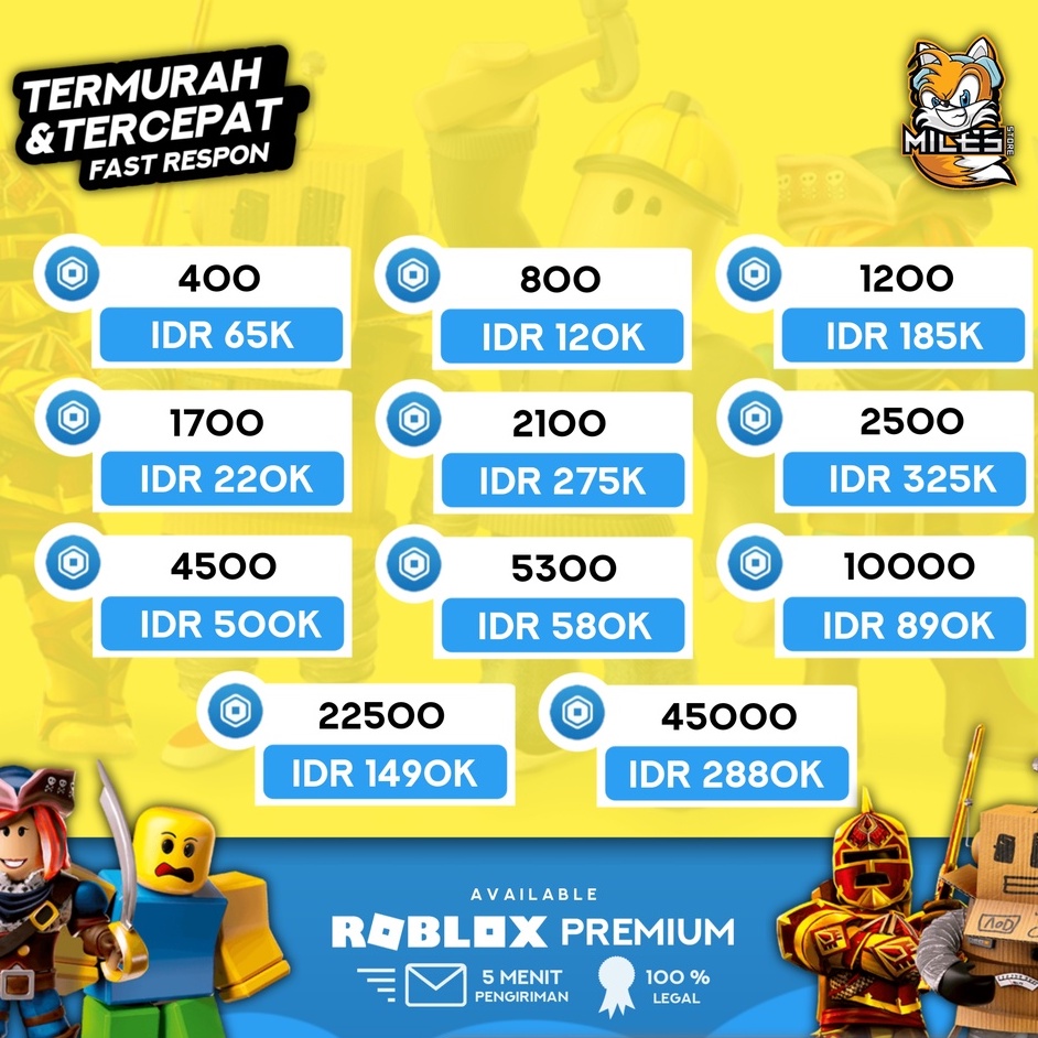 ROBUX PREMIUM 400/800/1200/2100/4500/10000R