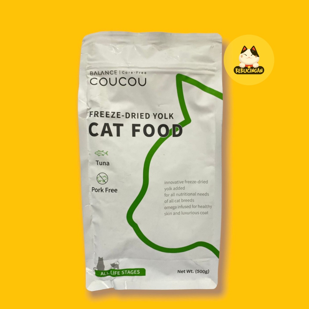 COUCOU Cat Food Makanan Kucing Premium COUCOU All Stage/Kitten 500gr