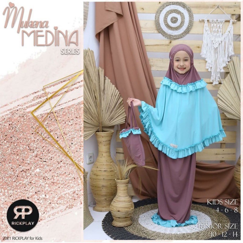 Mukena Anak Mukena Medina Rickplay