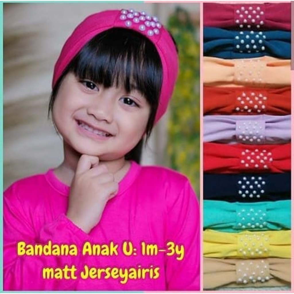 Turban Anak Bandana Bayi Random Model dan Warna