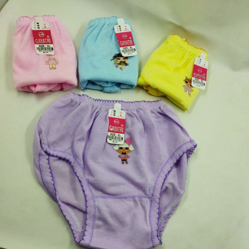 celana dalam anak perempuan/ CD gayatri size L